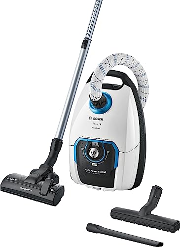 Bosch BGL8SIL6 ProSilence Stofzuiger 800W Wit/Blauw/Zwart