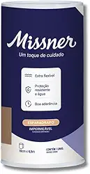 Esparadrapo Impermeável Bege Missner - 1 Unidade - 10cm X 4,5m