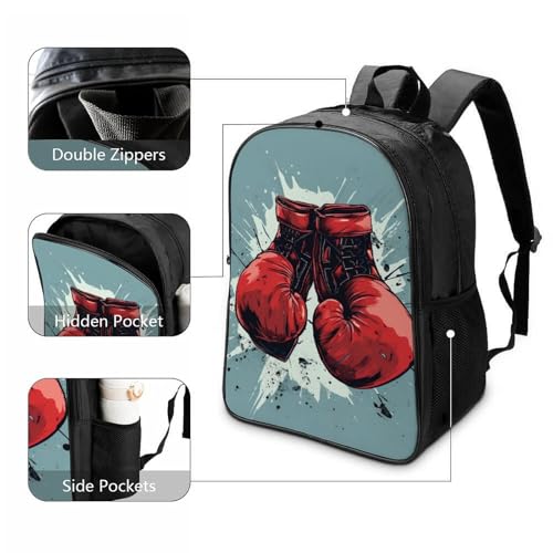 Sac à dos enfants boxe de qualité supérieure avec impression 3D nette