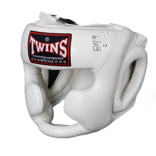 Casque de protection Twins Special HGS 3 un équipement de combat en cuir haut de gamme