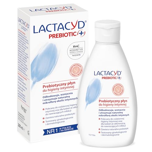 Lactacyd Prebiotic + Präbiotische Intimhygiene - Tagespflege für Frauen mit Anfälligkeit zur Wiederaufkehrung 200 ML