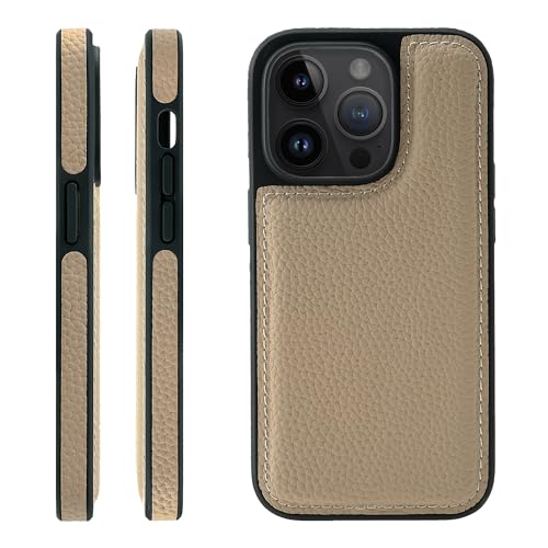 HANATORA for iPhone 14Pro �P�[�X �{�v �ϏՌ� �o���p�[�^ �X�}�z�P�[�X �X�}�z ���ʖ{�v �V�������N���U�[ �M�t�g �O���[�W�� WPG-14Pro-Grege