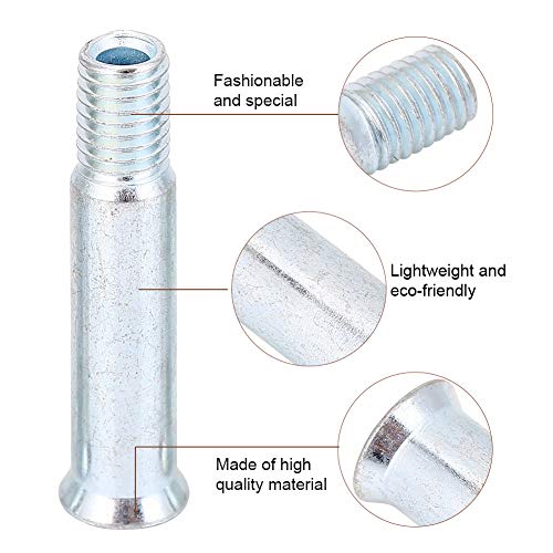 Vgeby 15Pcs Inline Skate Axle, Wheel Screw Bolt Fittings Inline Skating Replacement (35Mm) Axle Bolts #TOP1