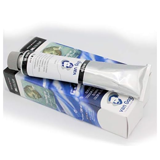 Royal Talens Van Gogh - Pintura de color al óleo (3 tubos de 200 ml, titanio, aceite de azafra blanca) 105