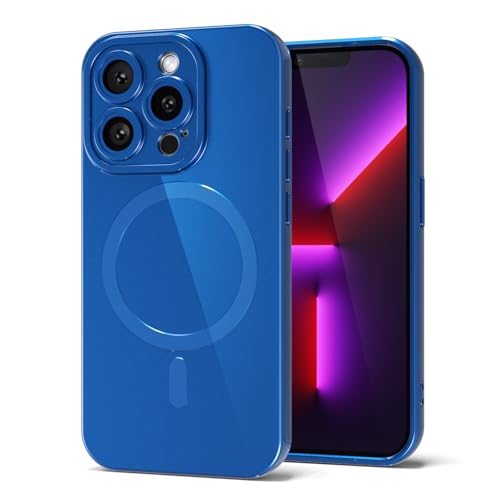 Coque magnétique iPhone 13 Pro antichoc en silicone rigide
