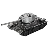 Pièce de collection unique : cette sculpture de char de collection sert également de décoration et constitue un cadeau idéal pour les amateurs de modèles réduits de chars vintage ou de jouets militaires, à offrir à la famille et aux amis. maquette de char en alliage, petite statue de char