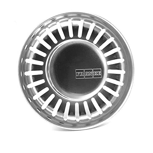 Franke - Bonde excentrique pour évier de cuisine - Évacuation de 3 1/2' = Diamètre de la bonde : environ 81 mm (133.0005.611)