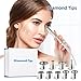 Diamond Dermabrasion Head, Microdermabrasion Accessories 9 Tips, Facial Replacements Dermabrasion Head Replacements Professional Microdermabrasion Tool