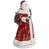 spieluhr santa's toy shop Lieferumfang: 1x Villeroy & Boch Christmas Toys Memory Santa drehend, Maße: 17.5 x 20 x 34 cm (Art.-Nr. 14-8602-6547)