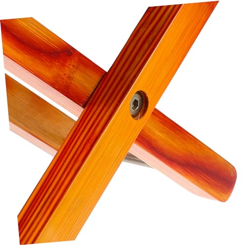 SUPVOX Banco Dobrável Para Pés De Guitarra Banquinho Para Guitarra Em Madeira Suporte Para Estribo D