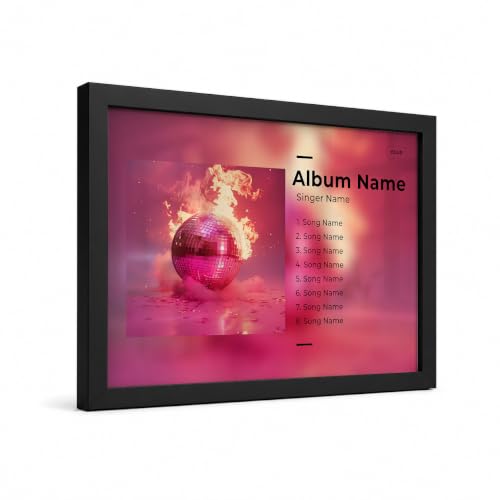 Image of Fardes Custom Album Cover Posters, Landscape Music Wall Art, Custom Song Lyric Wall Decor, Personalized Gift for Girlfriend, Boyfriend