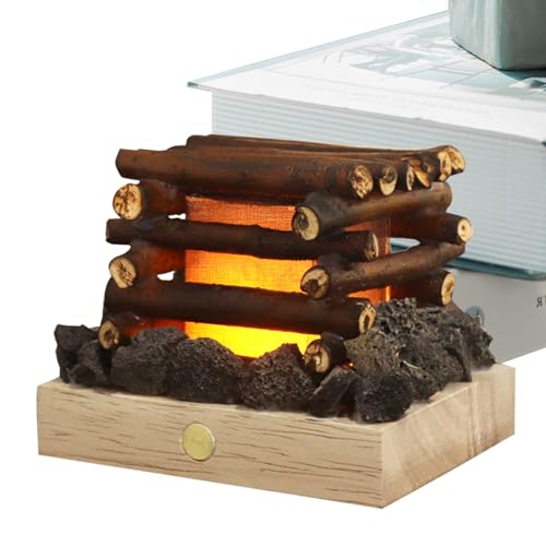 Faux brasero de Noël et Halloween pour illuminer vos fêtes en hiver