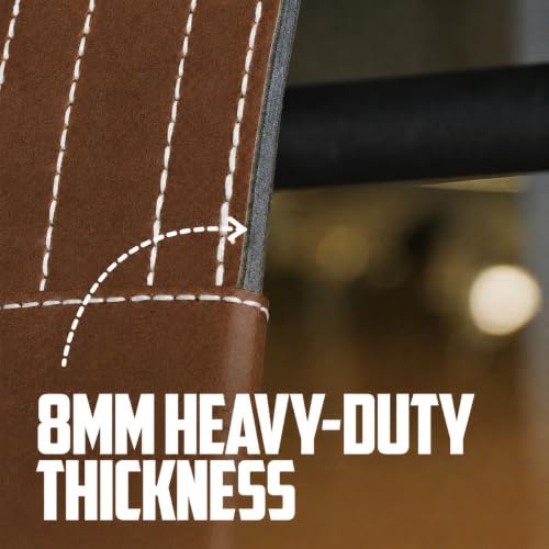 Image of Weightlifting Belt for Gym & Powerlifting | Heavy Duty Back Support Belt for Squats, Deadlifts & Heavy Lifts | Wide Lumbar Support, Strong Buckle & Training Gear (Brown2, M)