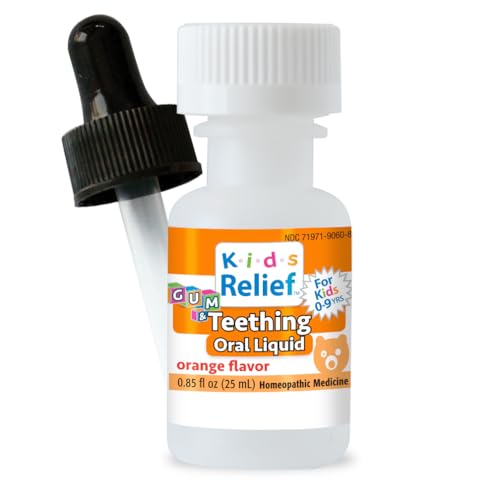 Kids Teething Oral Solution (Orange Flavour) (0.85oz) 25ml