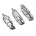 Top Plaza Natural Raw Stone Healing Crystal Gemstone Necklace Bronze Life Tree Wire Wrapped Clear Quartz Point Pendant For Womens Ladies