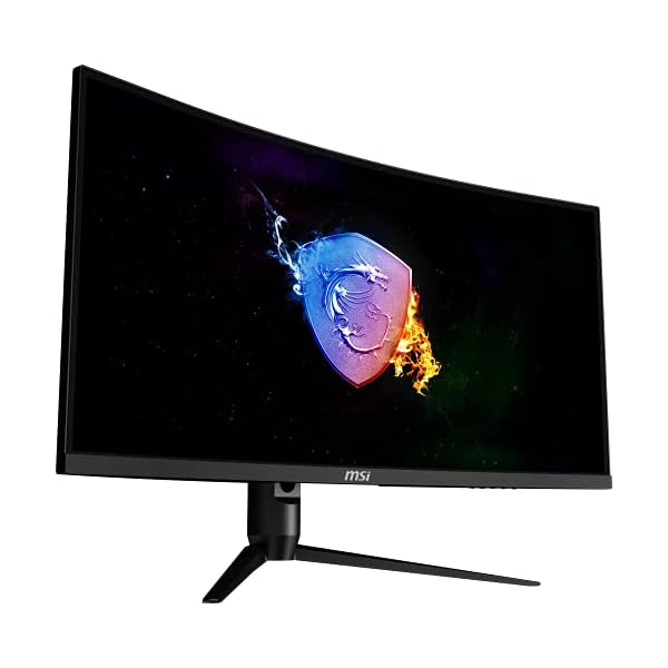 MSI Optix MAG342CQR - Monitor Gaming Curvo 34 Pulgadas - Pantalla 21:9 (UWQHD) 3440x1440-144Hz - Tiempo de Respuesta 1ms - VA - FreeSync Premium - HDR Ready - RGB Mystic Light - Night Vision - Image 4