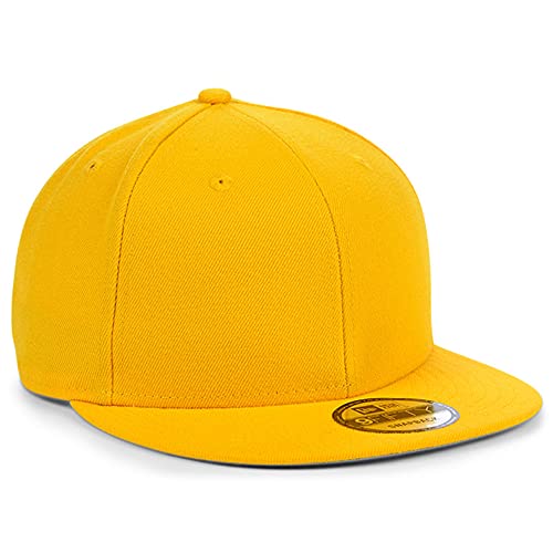 Image of New Era Blank Custom 9FIFTY Adjustable Snapback Cap Yellow