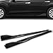 Q1-TECH, 9-Piece Front Bumper Lip & Side Skirt Extensions Diffuser Compatible with 2017 2018 2019 Toyota Corolla SE/XSE Sedan Only, Front Lip Spoiler Air Chin Splitter ABS (Painted Carbon)