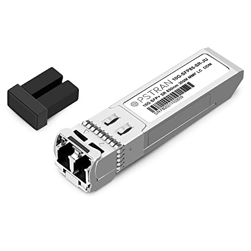 Image of 10GBASE-SR SFP+ Optical Transceiver Module Compatible with Juniper QFX-SFP-10GE-SR EX-SFP-10GE-SR SRX-SFP-10GE-SR 10Gbps 850nm 300m DDM Duplex LC MMF