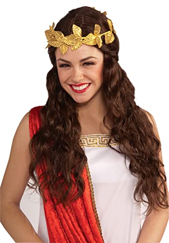 Forum Novelties Party Supplies 65228 Unisex-Adults Leaf Wreath, Gold, One Size, Multicolor #TOP1