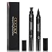 Winged Eyeliner Stamp - Wingliner by Docolor Black, 2 Pens Dual Ended Liquid Eye Liner Pen Waterproof Make Up Smudgeproof Long Lasting eyeliner
