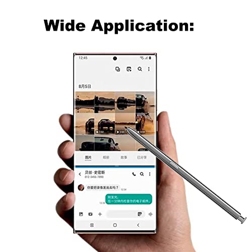 Grey Note 20 Ultra Pen for Samsung Galaxy Note 20/20 Plus/20 Ultra Touch Screen Stylus Replacement S Pen, No Bluetooth Function
