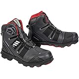 RSタイチ(RS TAICHI) バイク ライディングシューズ 靴 防水 プロテクター内蔵 BOAダイヤル シフトガード装備 DRYMASTER コンバットシューズ RSS010 DARK GRAY 24.0cm