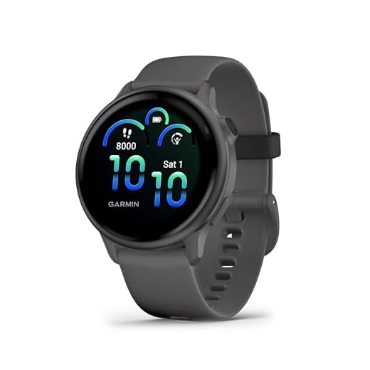 Garmin Vívoactive 6, Smartwatch con GPS, Pantalla AMOLED, Funciones de Salud, Entrenamientos de Movilidad, Entrenamiento avanzado del sueño y hasta 11 días de autonomía, Gris, Amazon Exclusive
