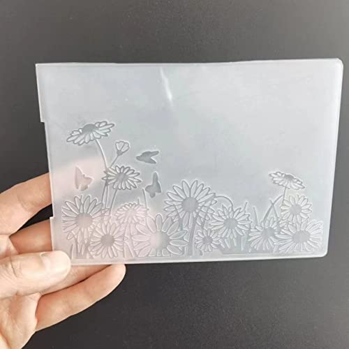 Lily Craft Linda Craft Spring Daisy Flower Butterfly Plastic Embossing Folders For Card Making Scrapbooking And Other Paper Crafts #TOP2