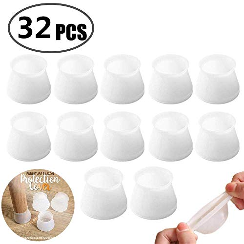 Furniture Silicon Protection Cover - Chair Leg Caps Silicone Floor Protector Round Furniture