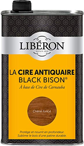 Liberon - Cera anticuaria negra Bison® líquida, roble oscuro, 1 l Cover