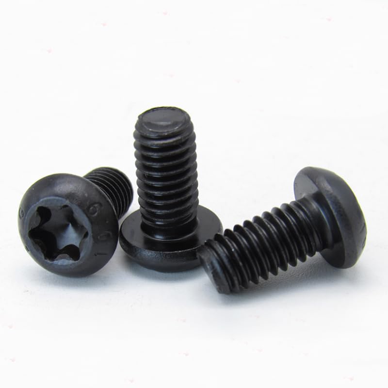 15pcs M8 screw bolt round head screws anti-theft bolts high hardness carbon steel galvanized thread bolts nail - (Size: M8x16mm)