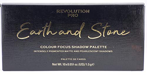 Makeup Revolution London Revolution Pro Colour Focus Shadow Palette 21 g, Earthstone (5057566123778)
