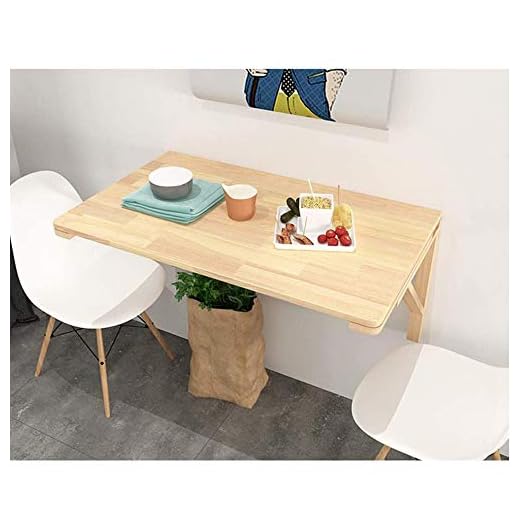 SZITW Wall-Mounted Drop-Leaf Table, Wall Table,Writing/Dining/Home/Office Desk,OneColor-80x40cm/32x16in 27 SZITW Wall-Mounted Drop-Leaf Table, Wall Table,Writing/Dining/Home/Office Desk,OneColor-80x40cm/32x16in
