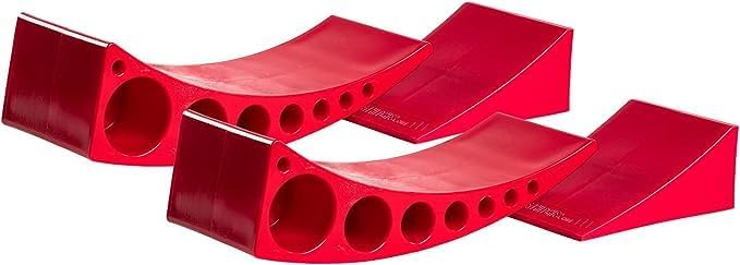 Andersen Hitches 2-Pack Camper Leveler Blocks for RVs and Trailers Up to 30000 lbs Precise 1/2 to 4 Inch Leveling Made in USA