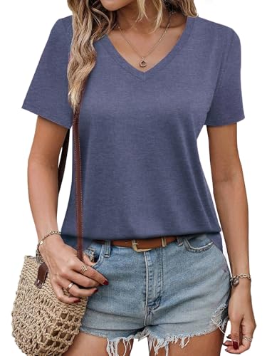 Save 58% on Women's V-Neck Short Sleeve T-Shirt - Code E4X2ODWG
