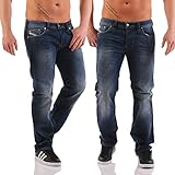 Diesel Herren Jeans 0853R Larkee Regular Straight Fit Blue (82) 30/30