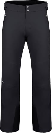 Kjus Formula Black 50 Mens Ski Trousers, Black, 50, Black, 50