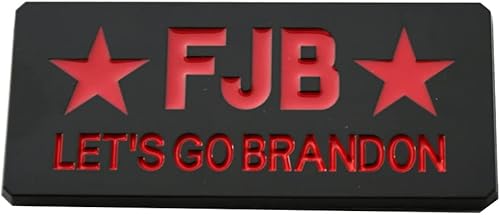 FJB Let's Go Brandon Emblem  FJB Edition Emblema de camión calcomanía de coche de repuesto universal para Chevy Silverado Chevrolet todos los
