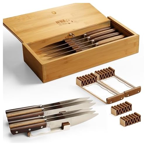 Kid Safe In-Drawer Bamboo Sharp Knives Holder & Organizer. (Knives Not Included). Multi Purpose Lock Box. Only 5.5 Inches Wide. Holds up tp 25 Knives. Best Knife Block Alternative!