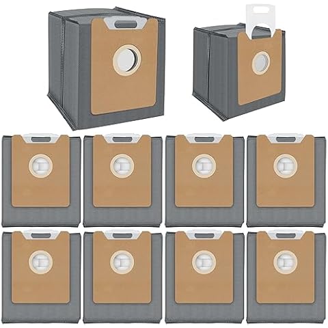 10 Pacs G35 Dust Bags for eufy Clean G35+, G40+, G40 Hybrid+ Auto-Empty Station, Deordorizing Replacement Bag for Self-Empty Station, 4 Layer Filtration System Cover