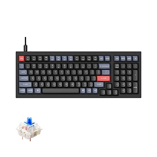 Amazon | Keychron Q5 RGB 有線カスタムメカニカルキーボード 96