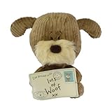 Nuevo con etiquetas. LOTS OF WOOF I\'VE ARRIVED WITH LOTS OF WOOF LETTER PLUSH SOFT TOY