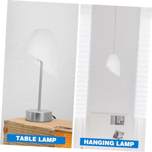 Image of BESPORTBLE 5pcs Horseshoe Design Lampshade Versatile Frosted Lamp Cover for Table Floor Lamps Chic Home Decor for Living Room Room