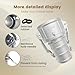 AUQIVM 2 Pcs 304 Stainless Steel Camlock Fittings 1/2