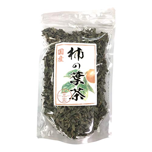 【国産 無農薬】柿の葉茶 80g ノンカフェイン 巣鴨のお茶屋さん 山年園