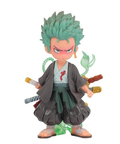 Image of Daiyamondo Premium Anime Action Figure- Unlease The Power of Highly Detailed Collectible with Dynamic Pose (Small Angry Zoro)
