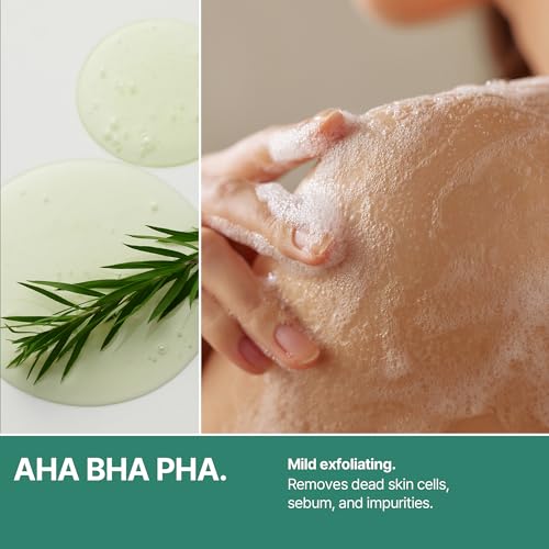 SOME BY MI AHA BHA PHA 30 Days Miracle Acne Clear Body Cleanser – 400ml – Gel de ducha exfoliante diario coreano con árbol de té – Limpia profundamente el sebo e impurezas – Cuidado coreano - imagen 8