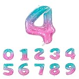 globo helio numero 4 🎈 Estos globos se pueden reutilizar, solo hay que desinflarlos con cuidado después de cada uso.