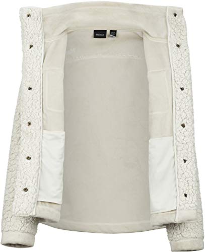 Marmot Womens Sonora Sherpa Jacket, Turtledove, Medium #TOP3